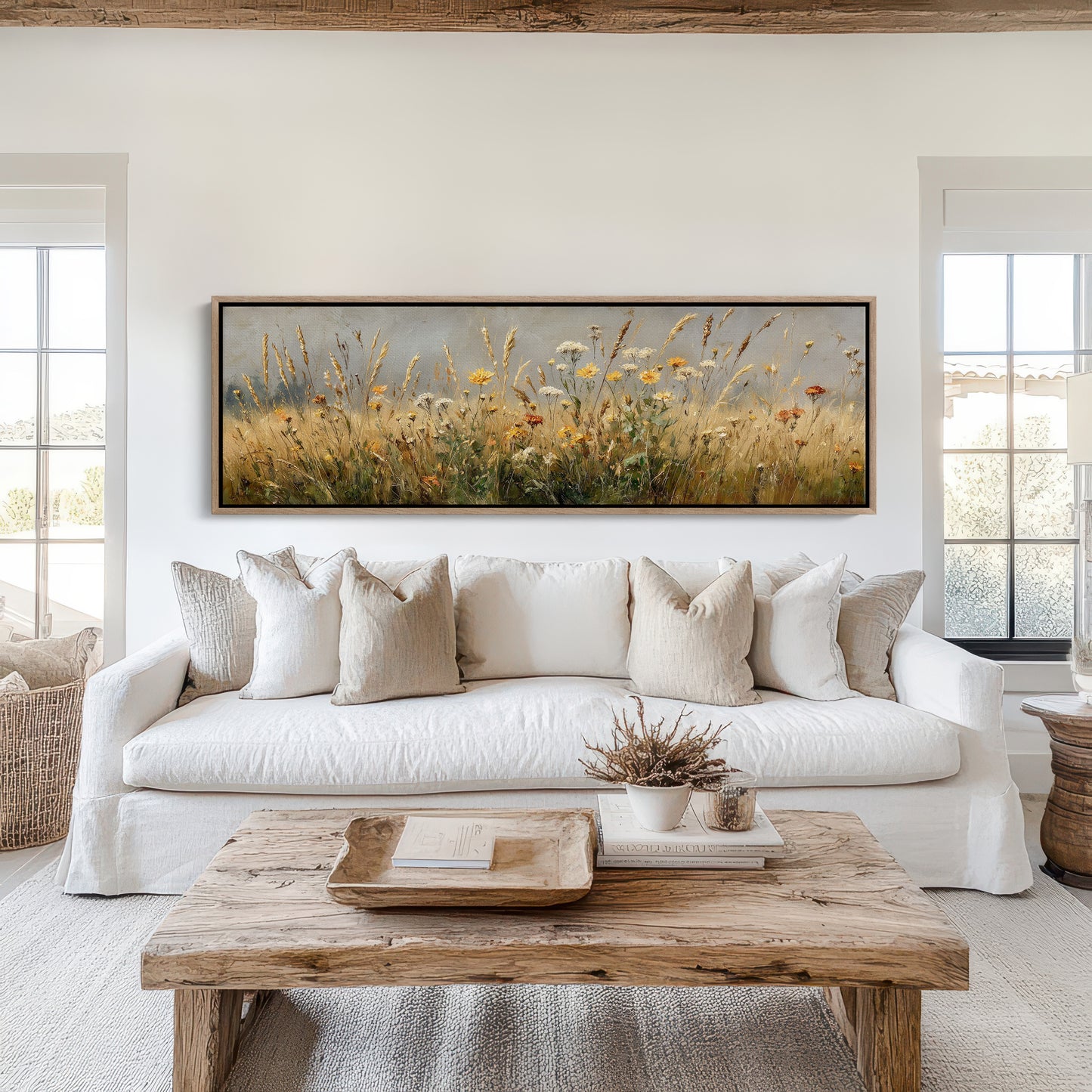 Wildflowers In The Golden Field