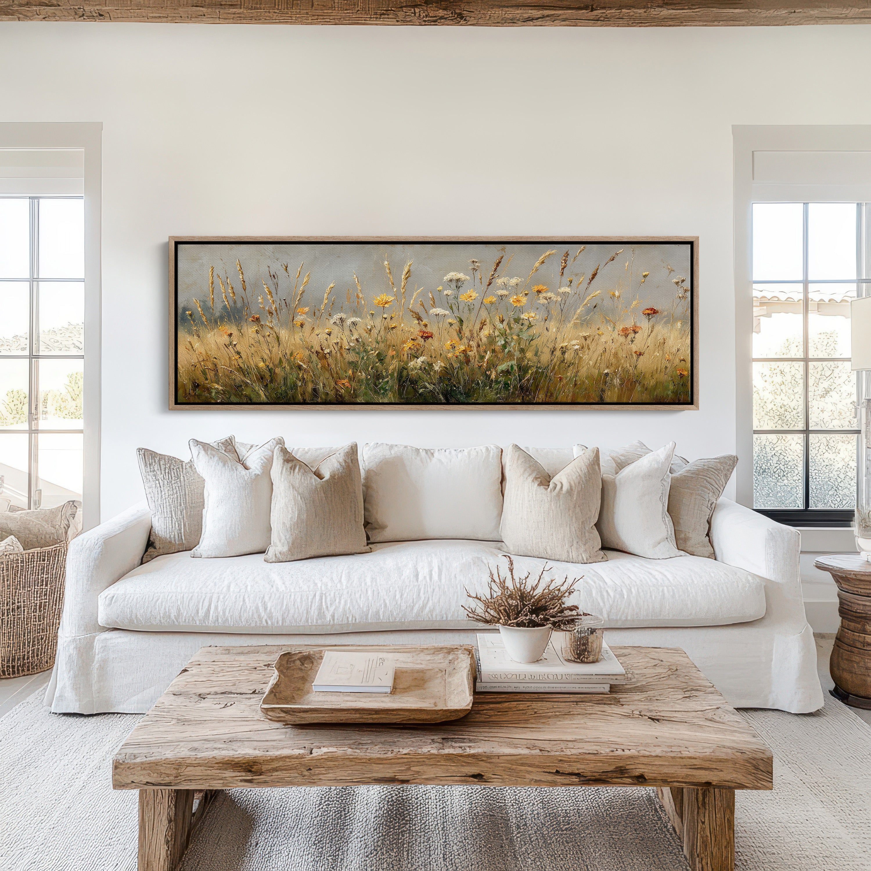 Wildflowers In The Golden Field