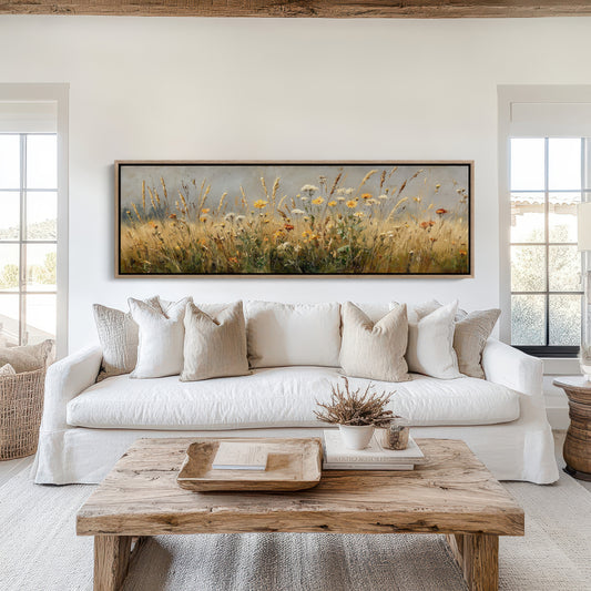 Wildflowers In The Golden Field