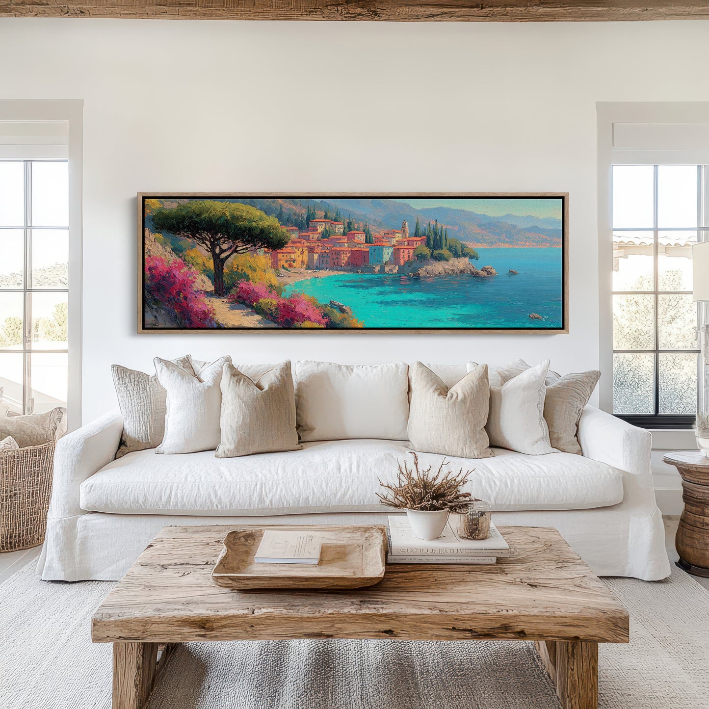 Mediterranean Coastal Village