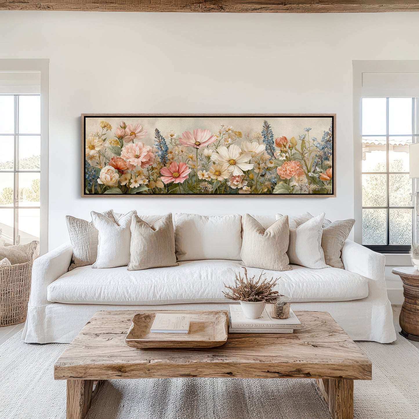 Soft Meadow Bloom Garden