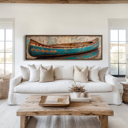 Canoe of Painted Echoes