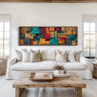 Colorblock Grain Mosaic
