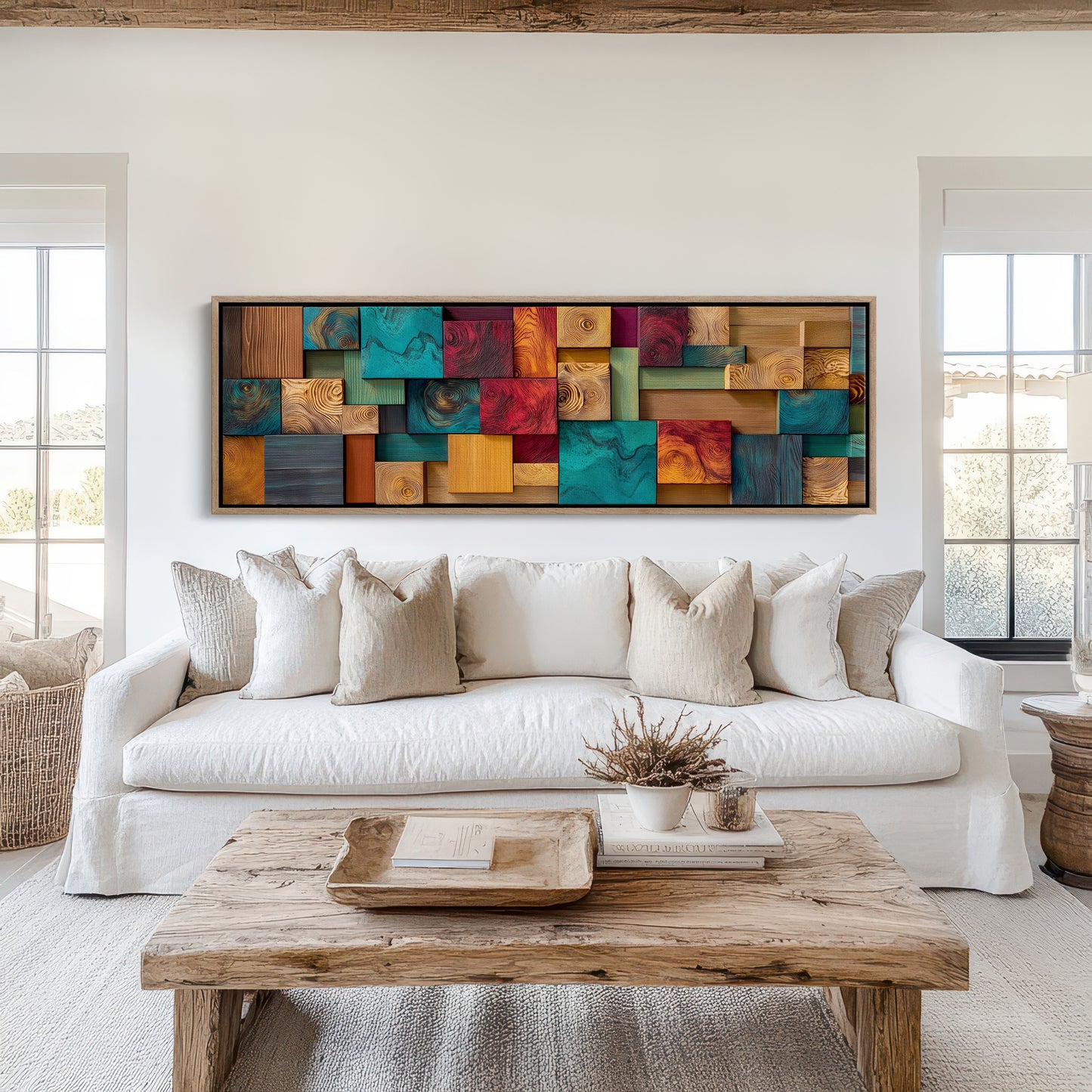 Colorblock Grain Mosaic