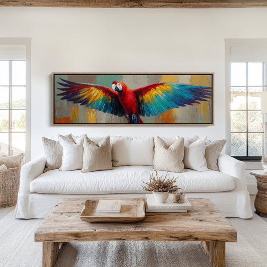 Parrot In Full Bloom