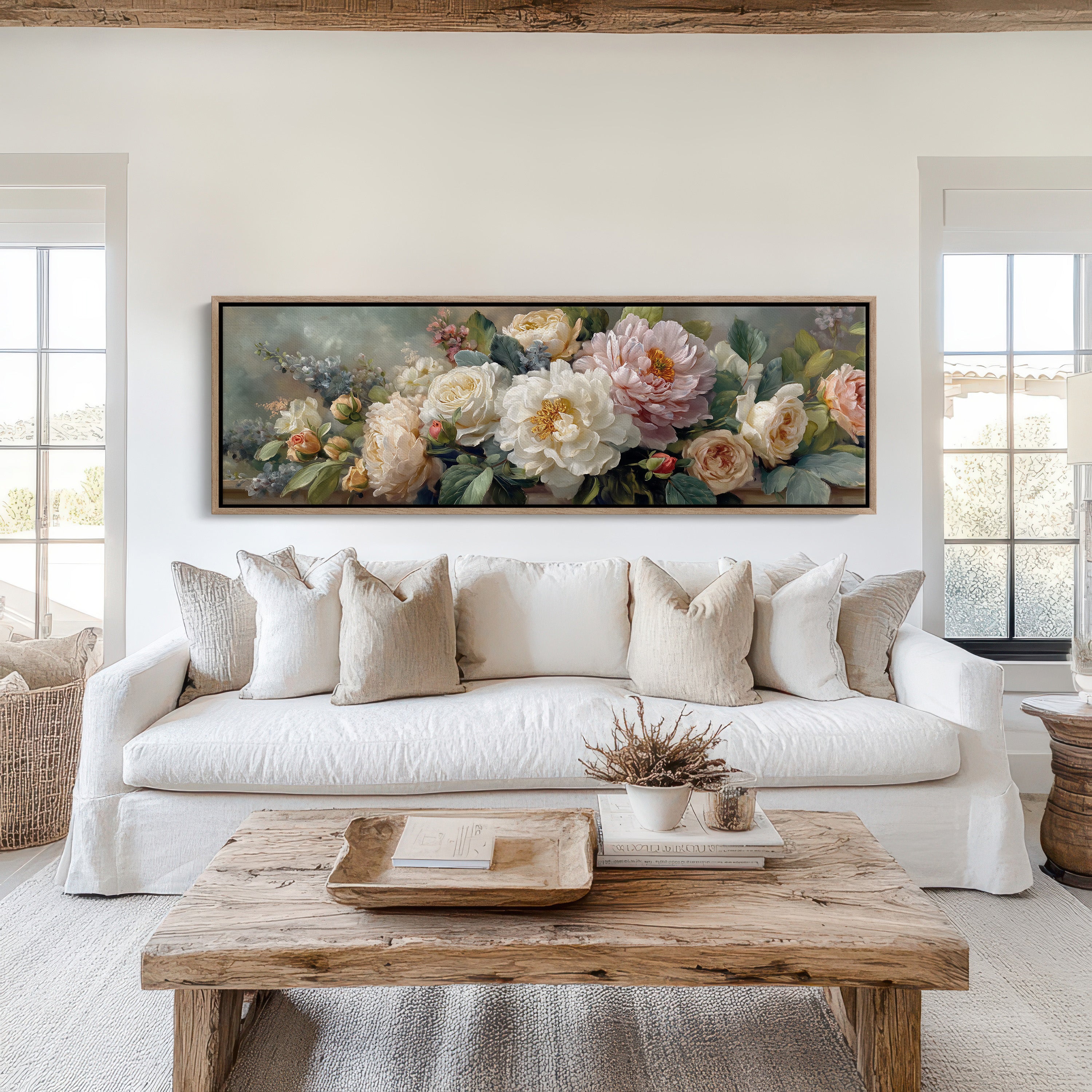 Roses in Soft Morning Light