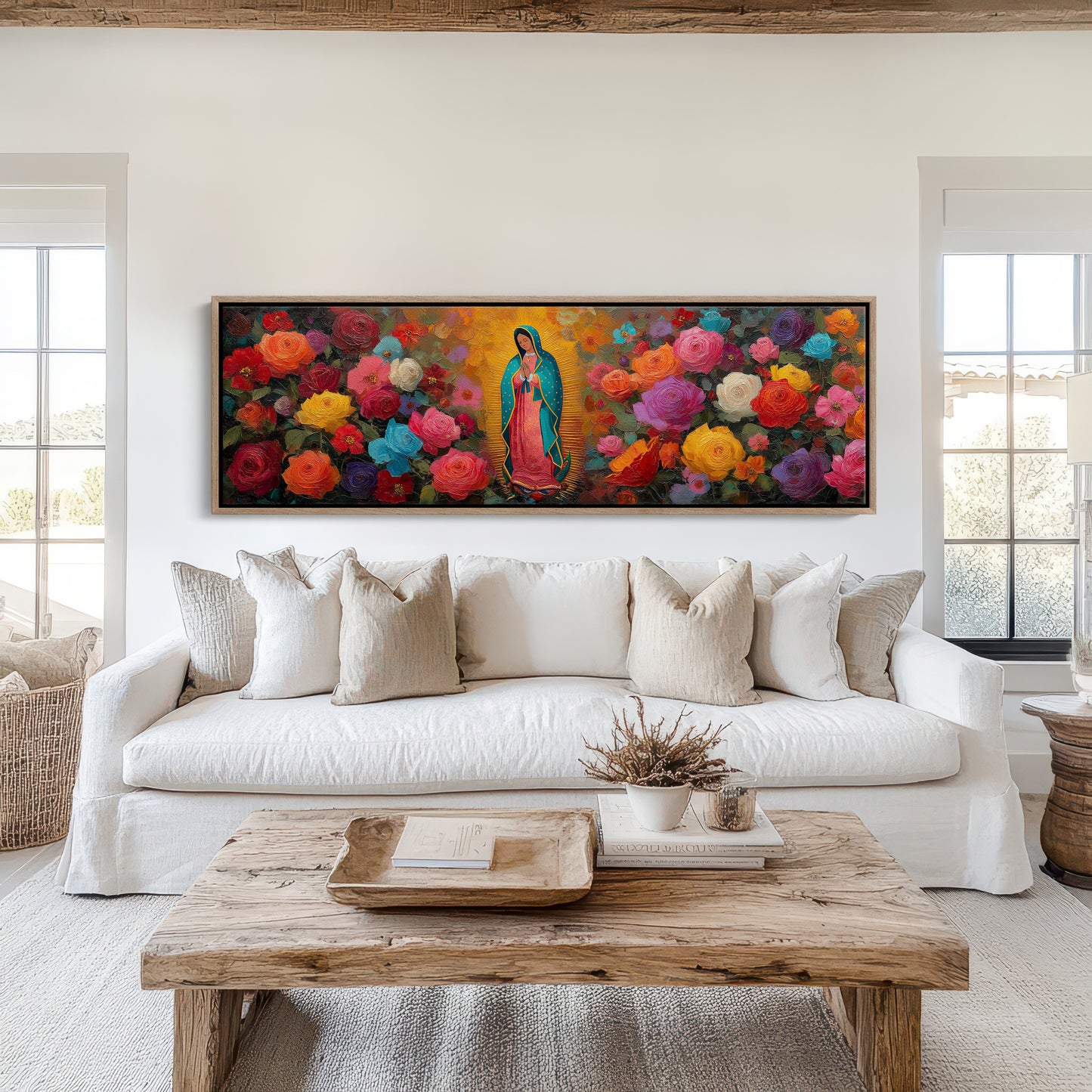 Our Lady Among the Roses