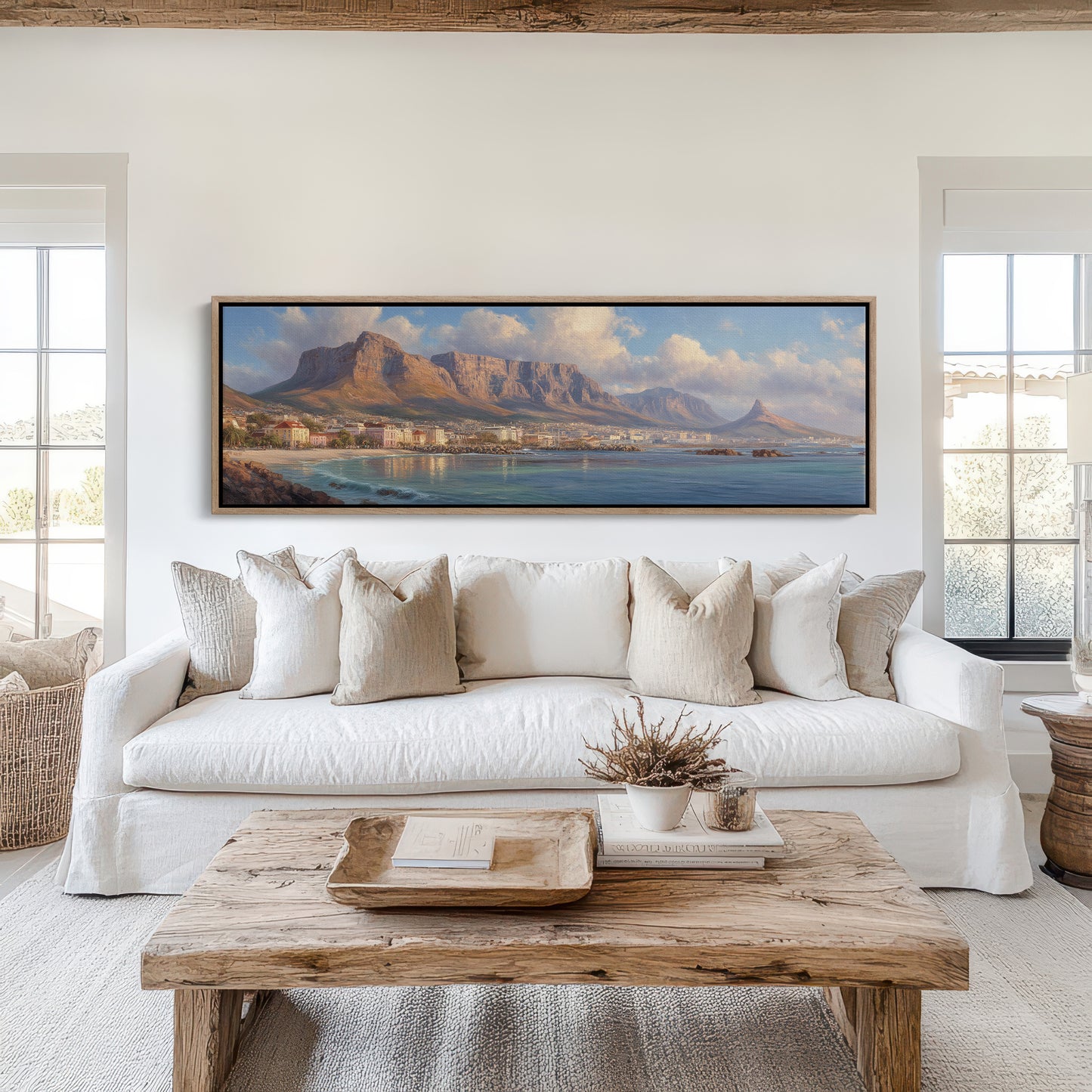 Sunlight Along the Cape Shore