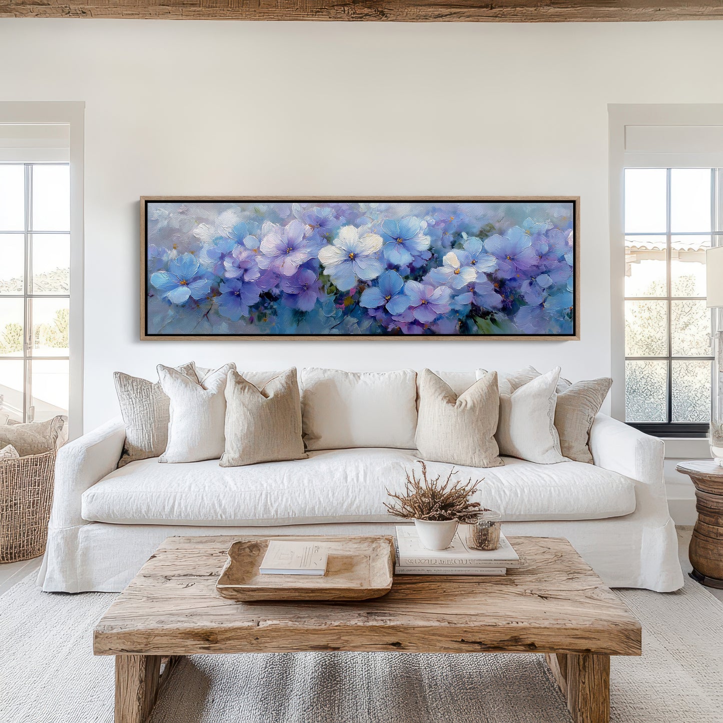 Whispers in Blue Petals