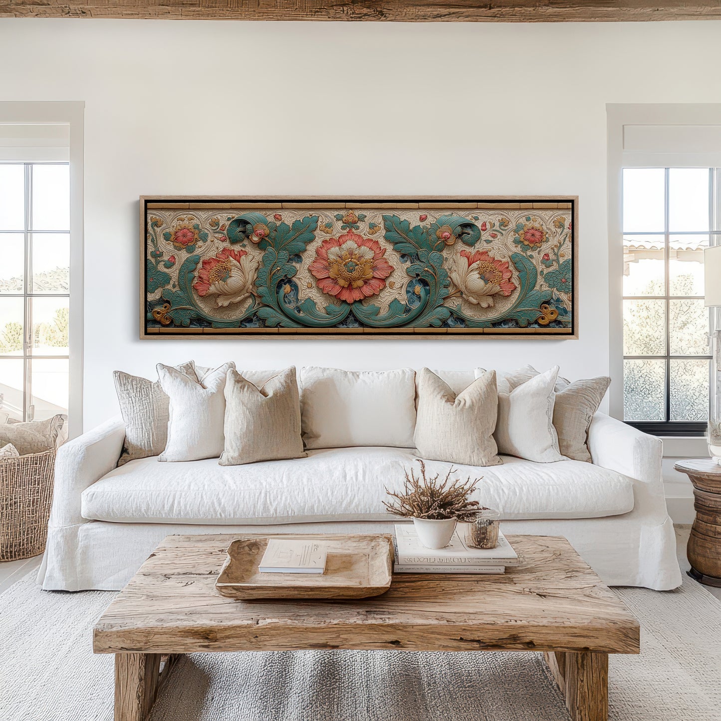 Floral Carvings of Quiet Opulence