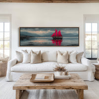 Red Sails Against the Gathering Storm