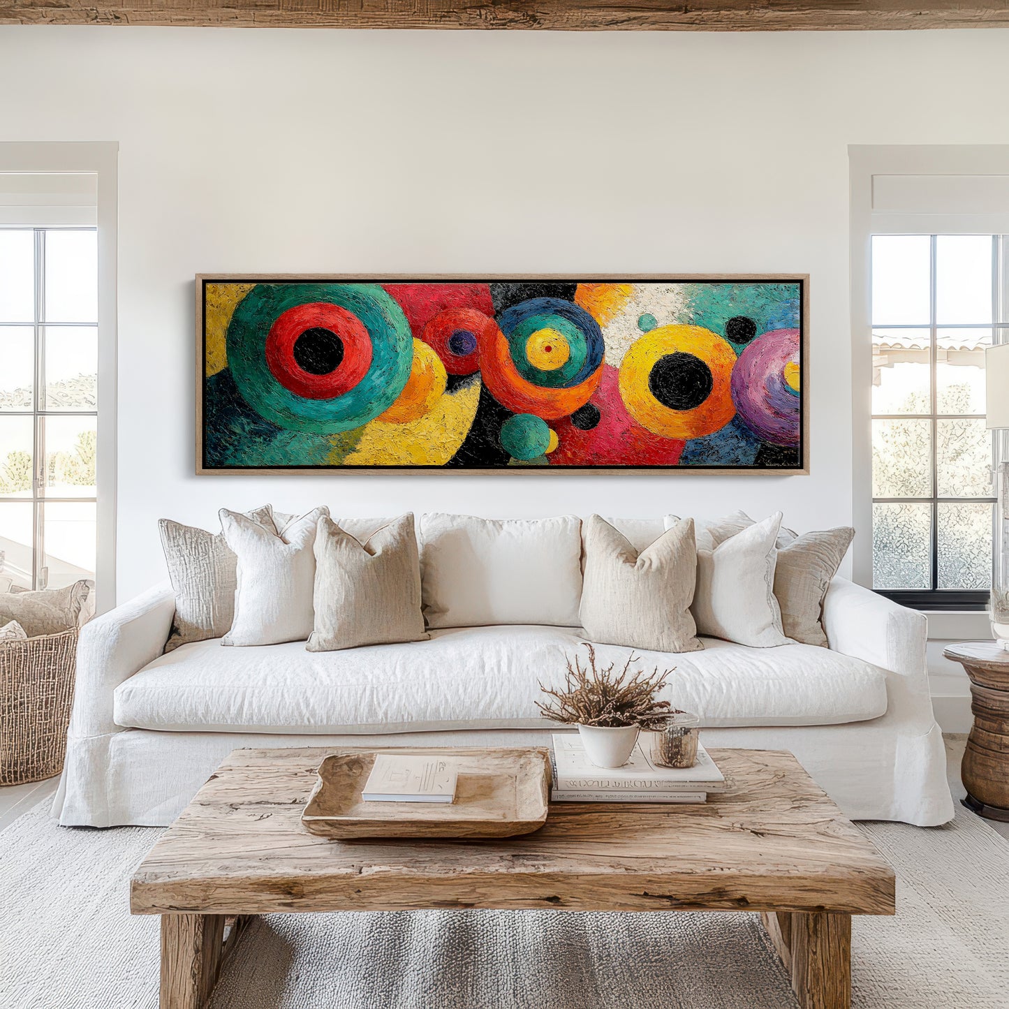 Orbiting Colors in Motion