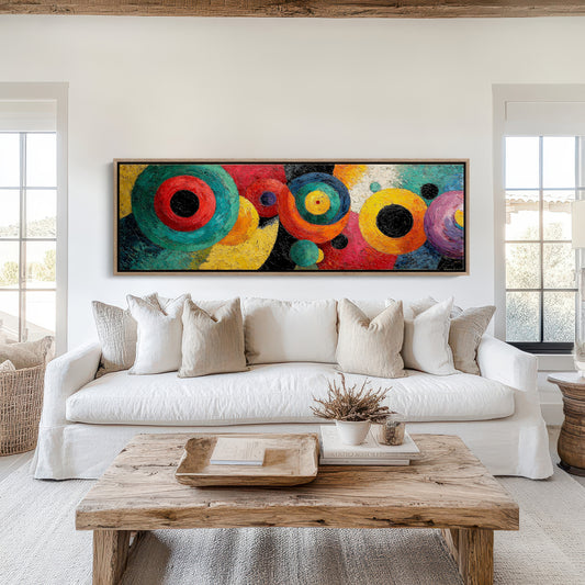 Orbiting Colors in Motion