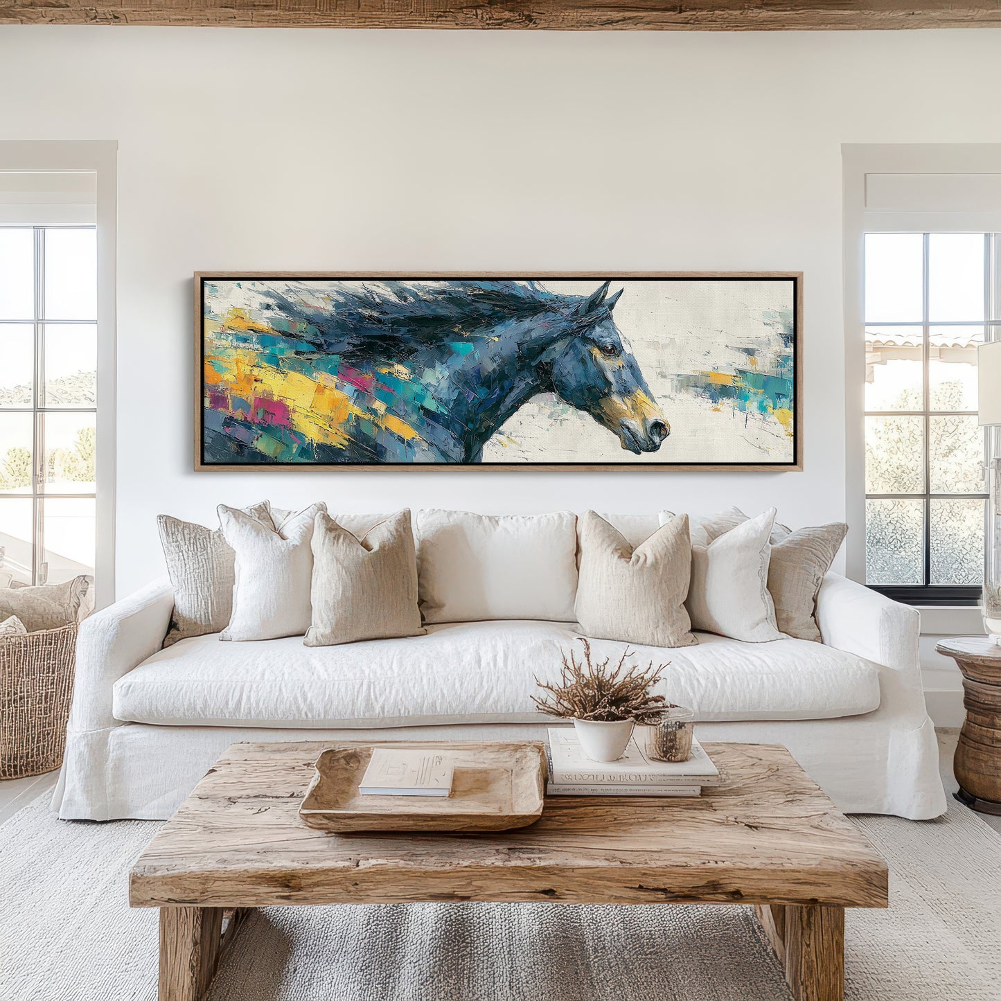 Wild Motion in Painted Color