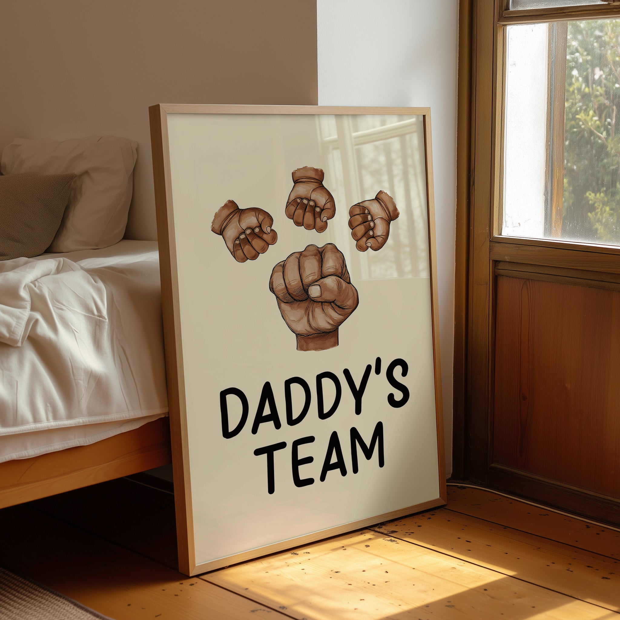Daddy's Team, Three Kids Whole