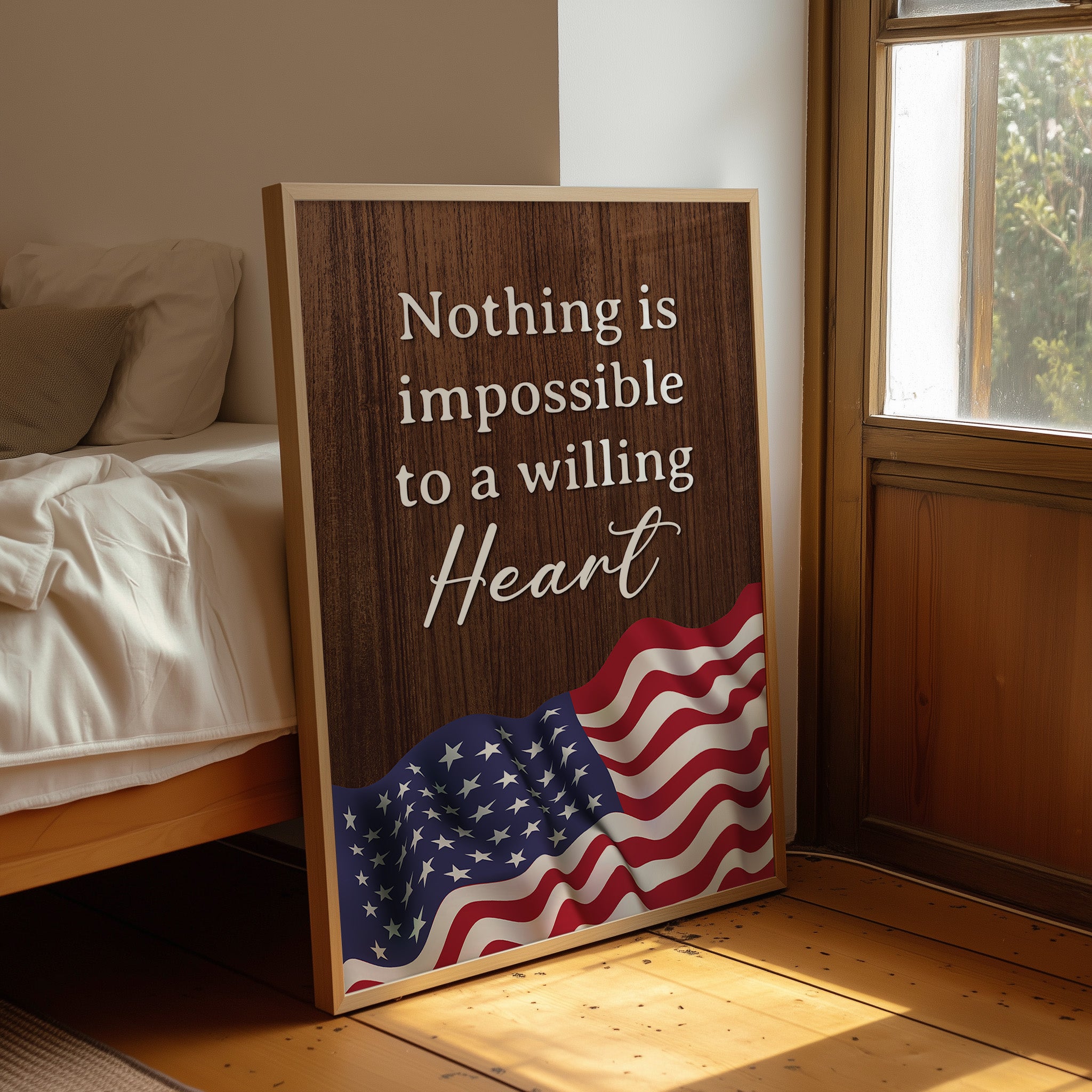 Nothing Is Impossible to a Willing Heart