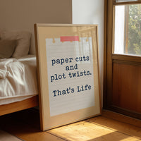 Paper Cuts and Plot Twists