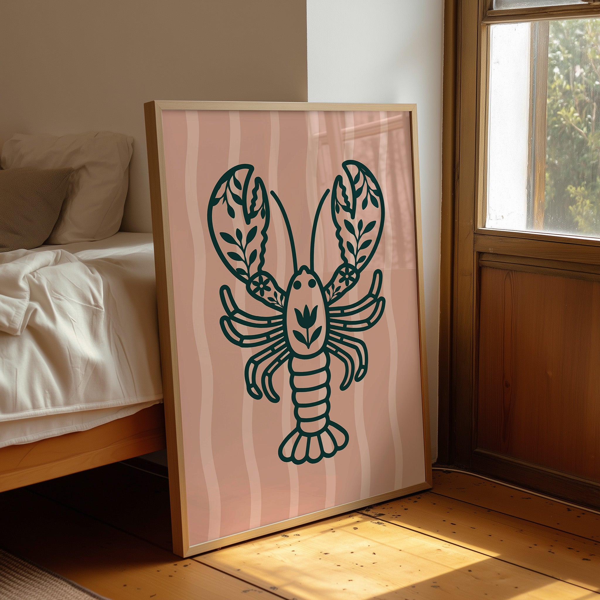 A Lobster With Opinions on Florals