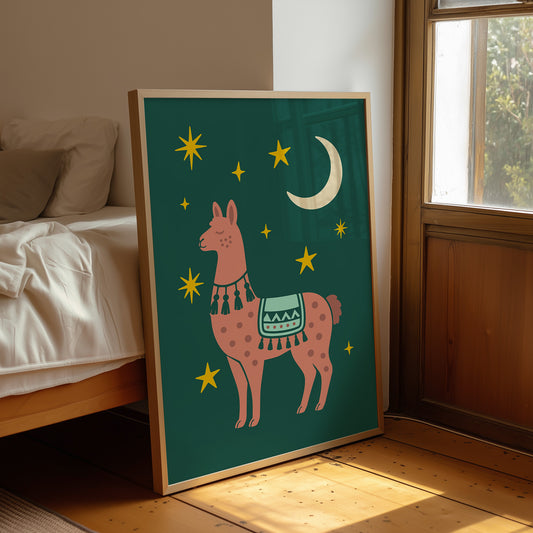 A Llama Who Keeps Good Company