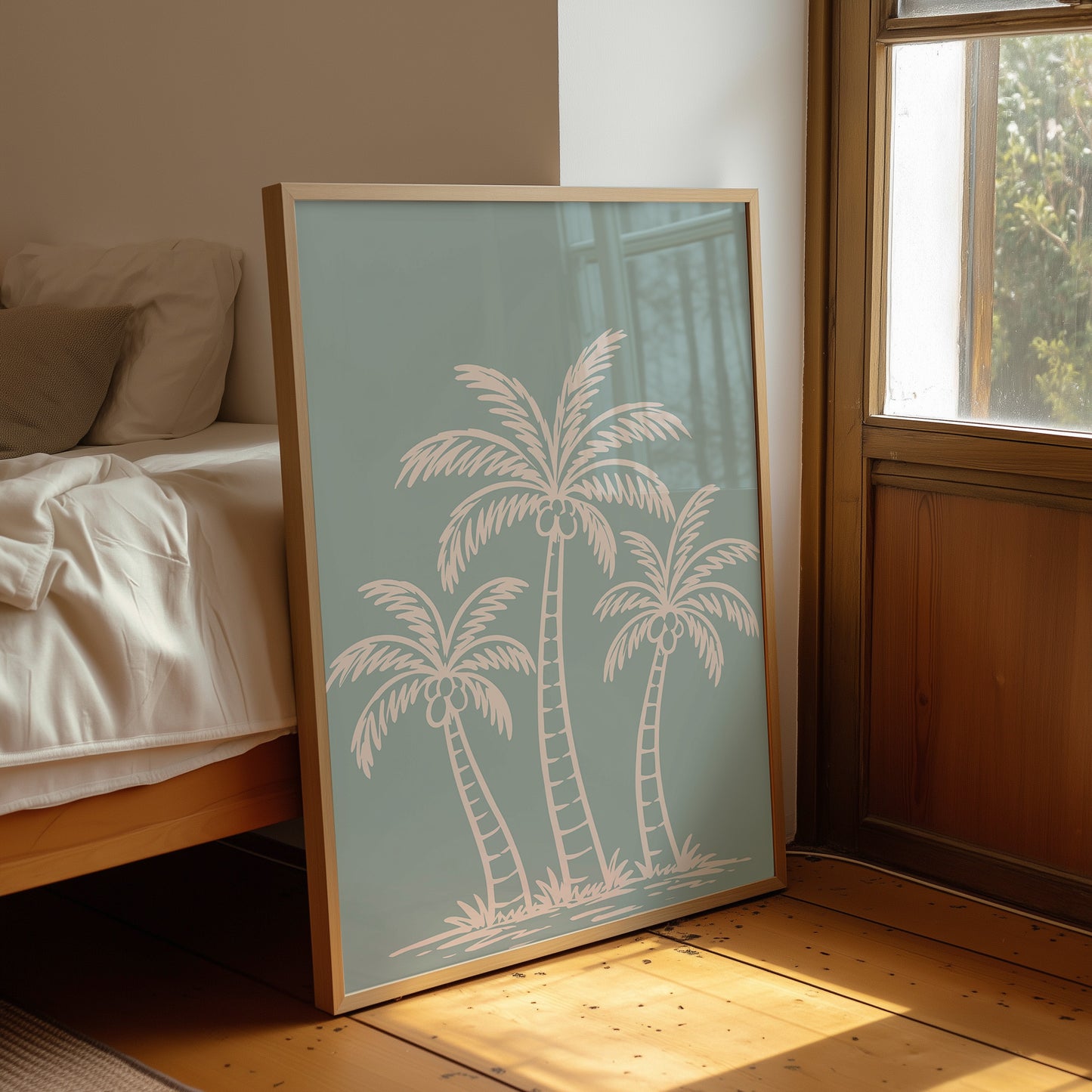 Palms Lean Toward the Light