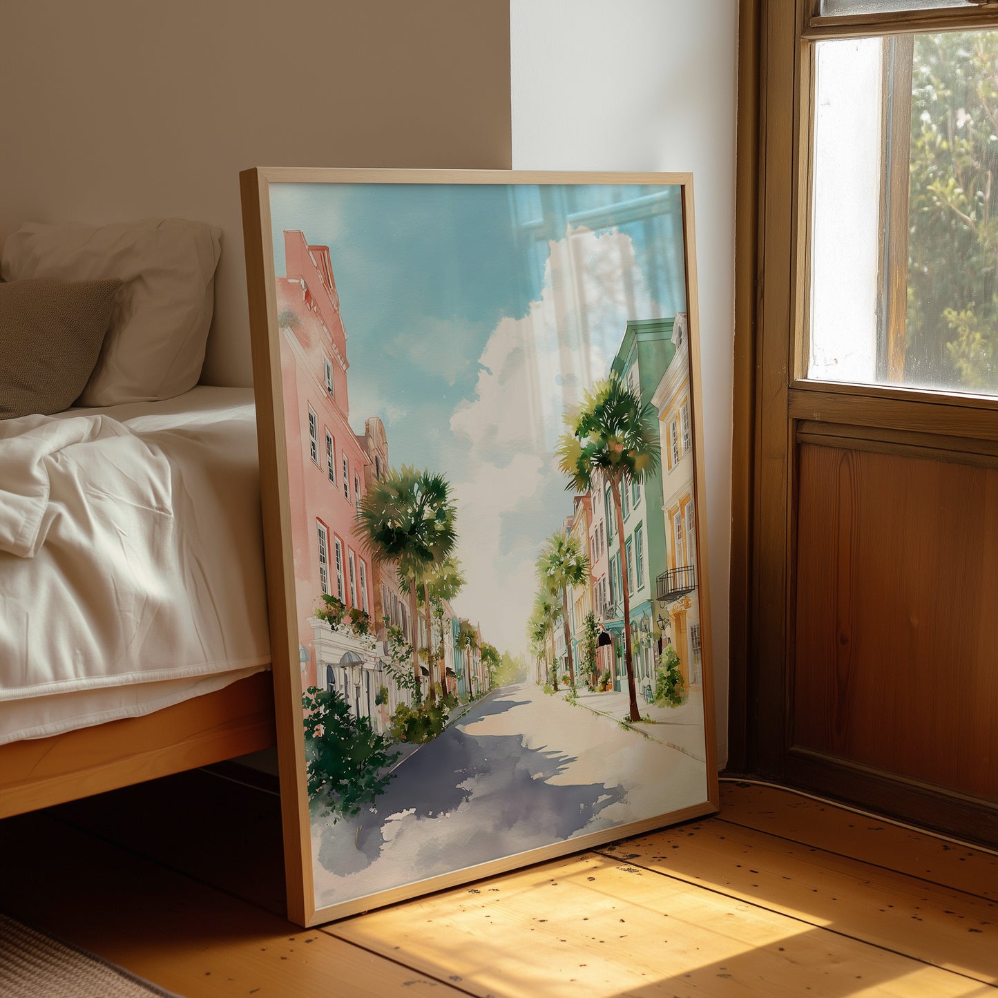 A Sunlit Street of Postcards