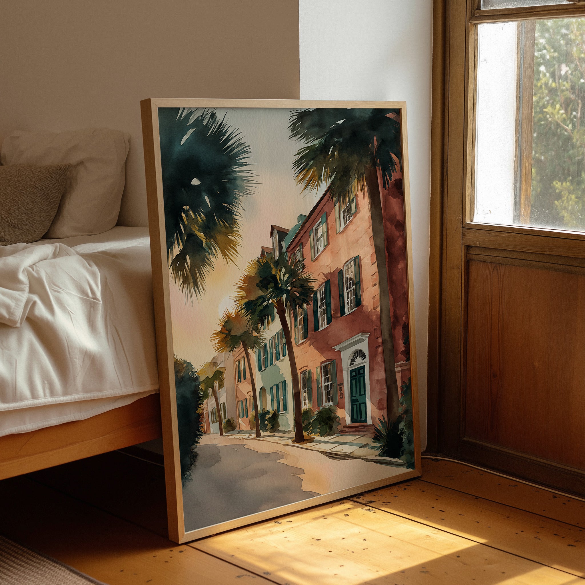 Golden Hour on Terracotta Row
