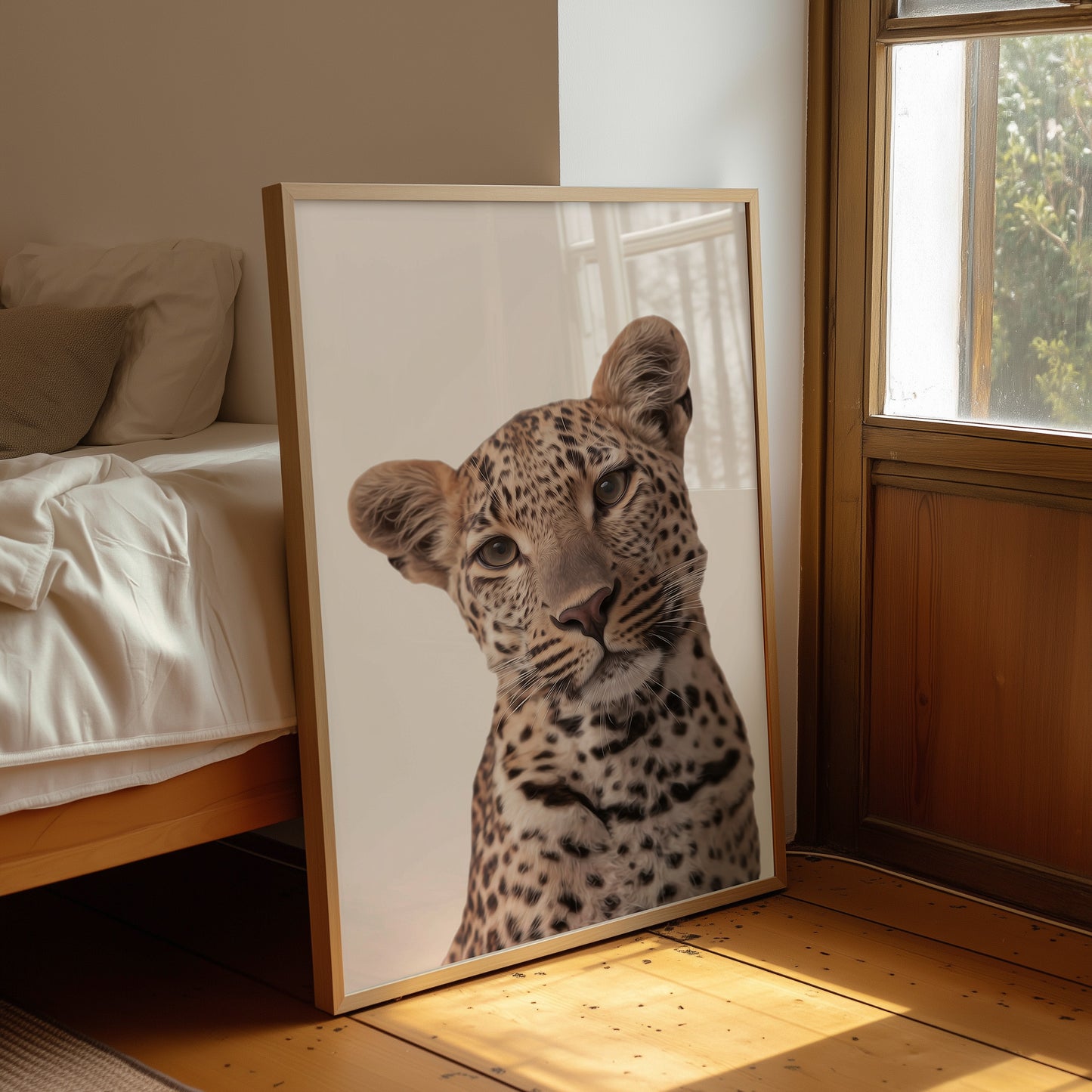 Leopard's Quiet Curiosity