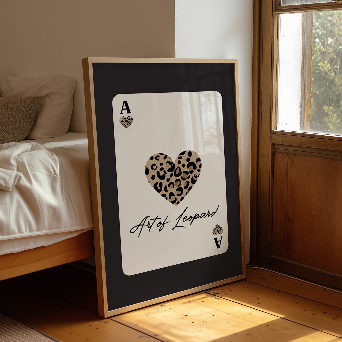 Ace of Hearts, Art of Leopard