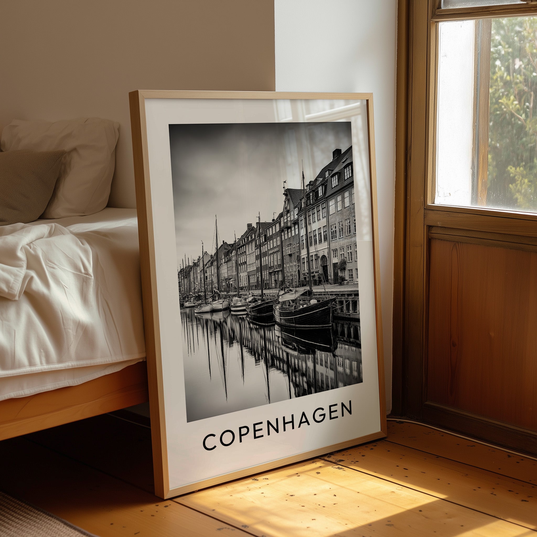 Nyhavn Harbor Reflections