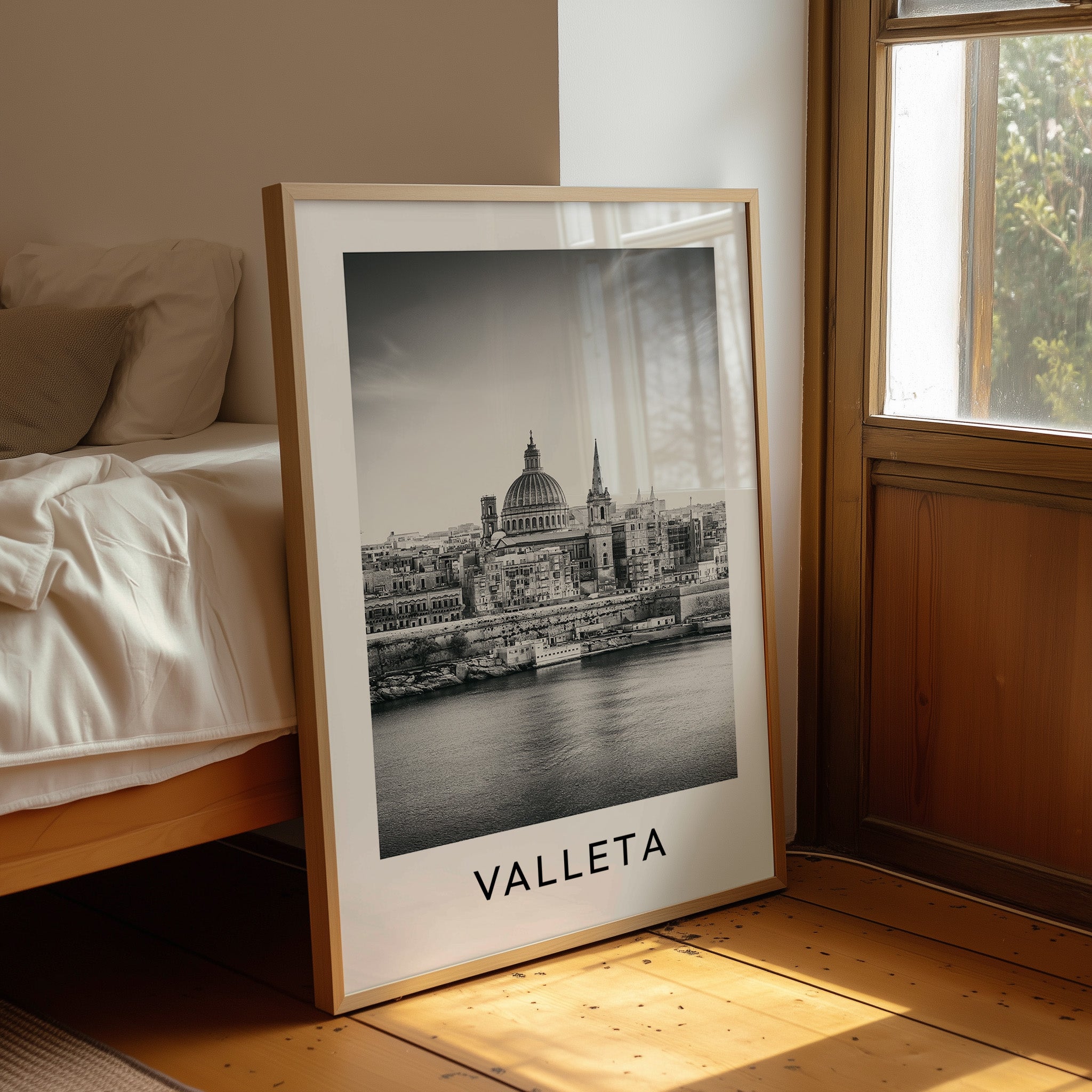 Valletta, Domes Over Harbor