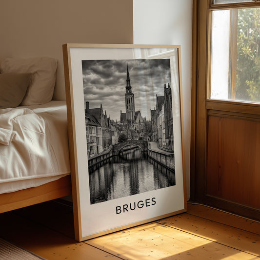 Bruges, Bridge and Spire