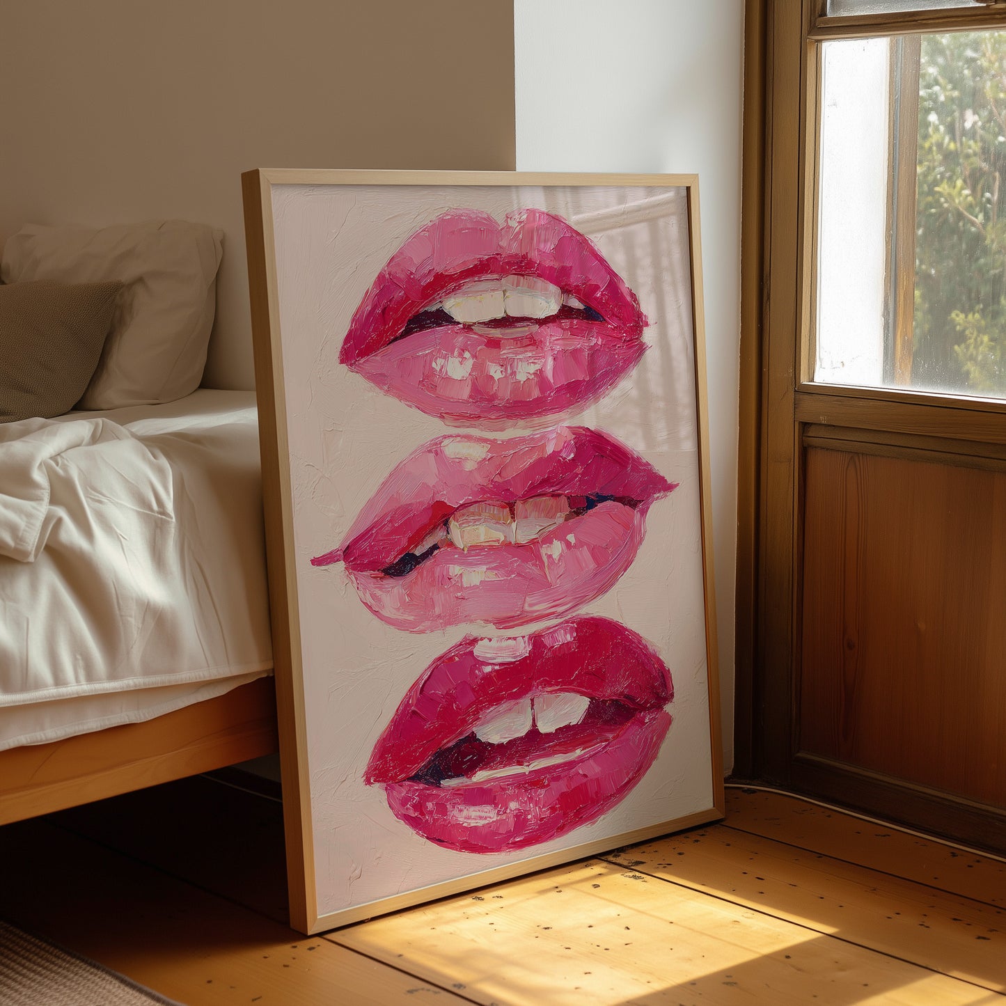 Painted Pout, Impasto Kiss