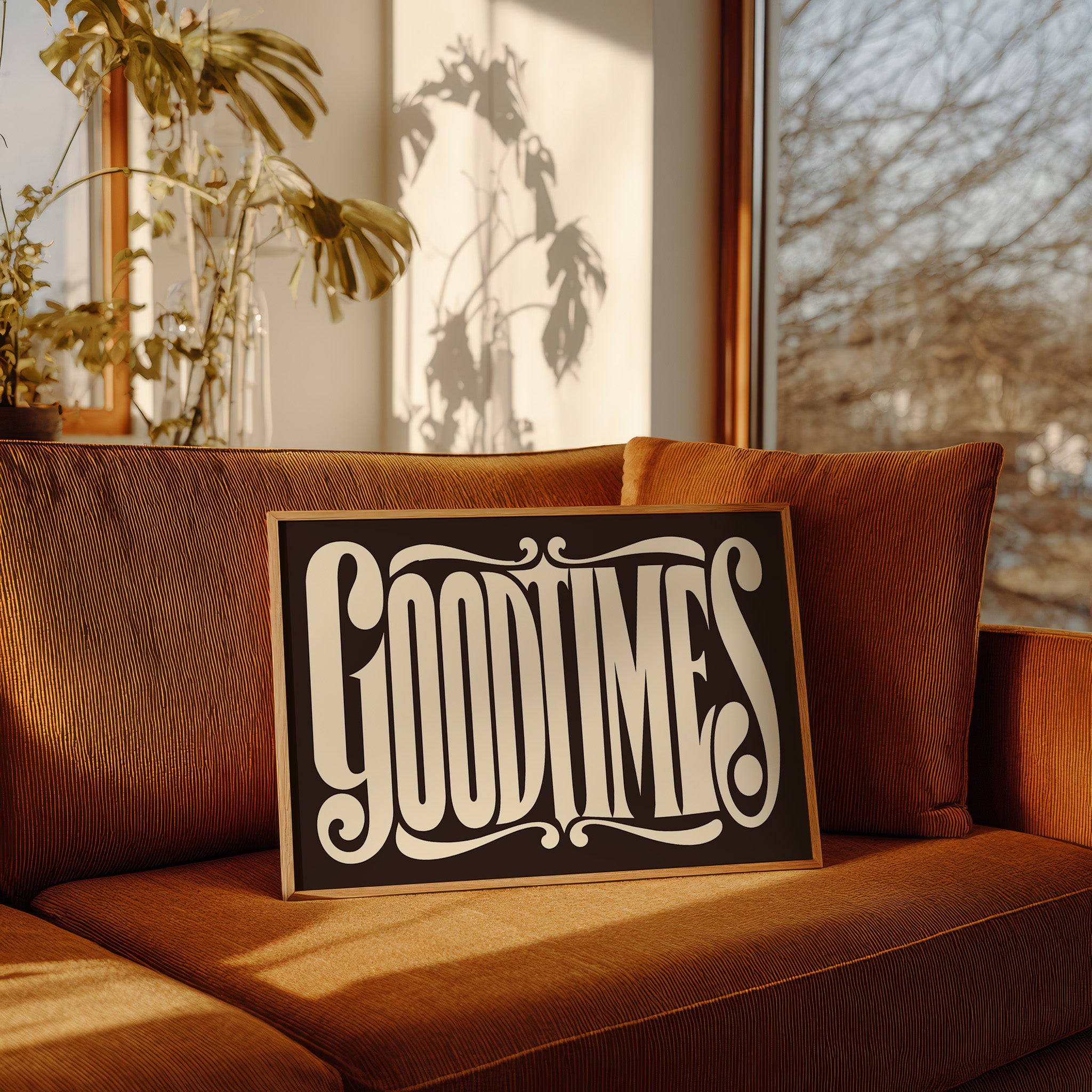 Good Times Vintage Typography