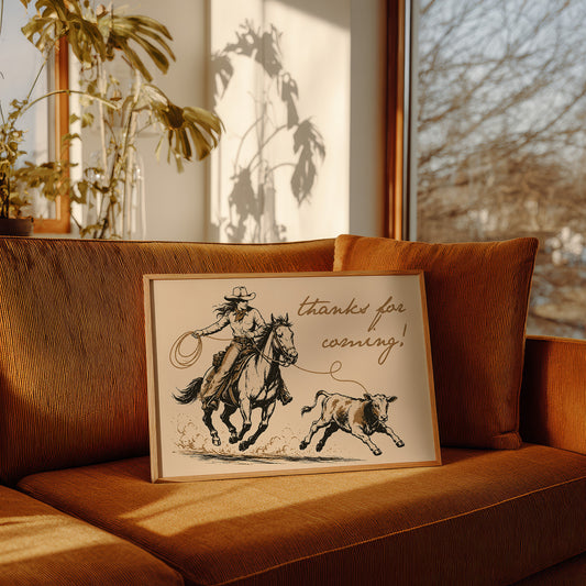 Cowgirl's Roundup Thanks