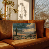 Rain Sweeping the Sonoran Basin