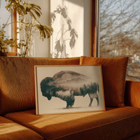 Bison Holds a Forest
