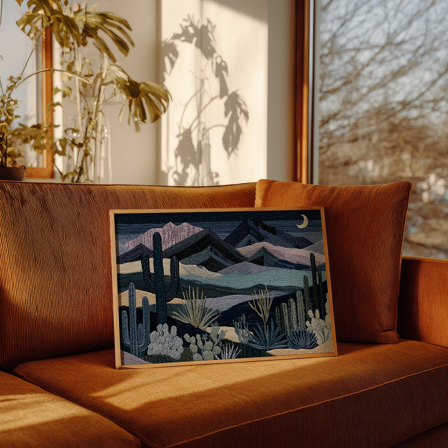 Desert Nightfall in Stitches