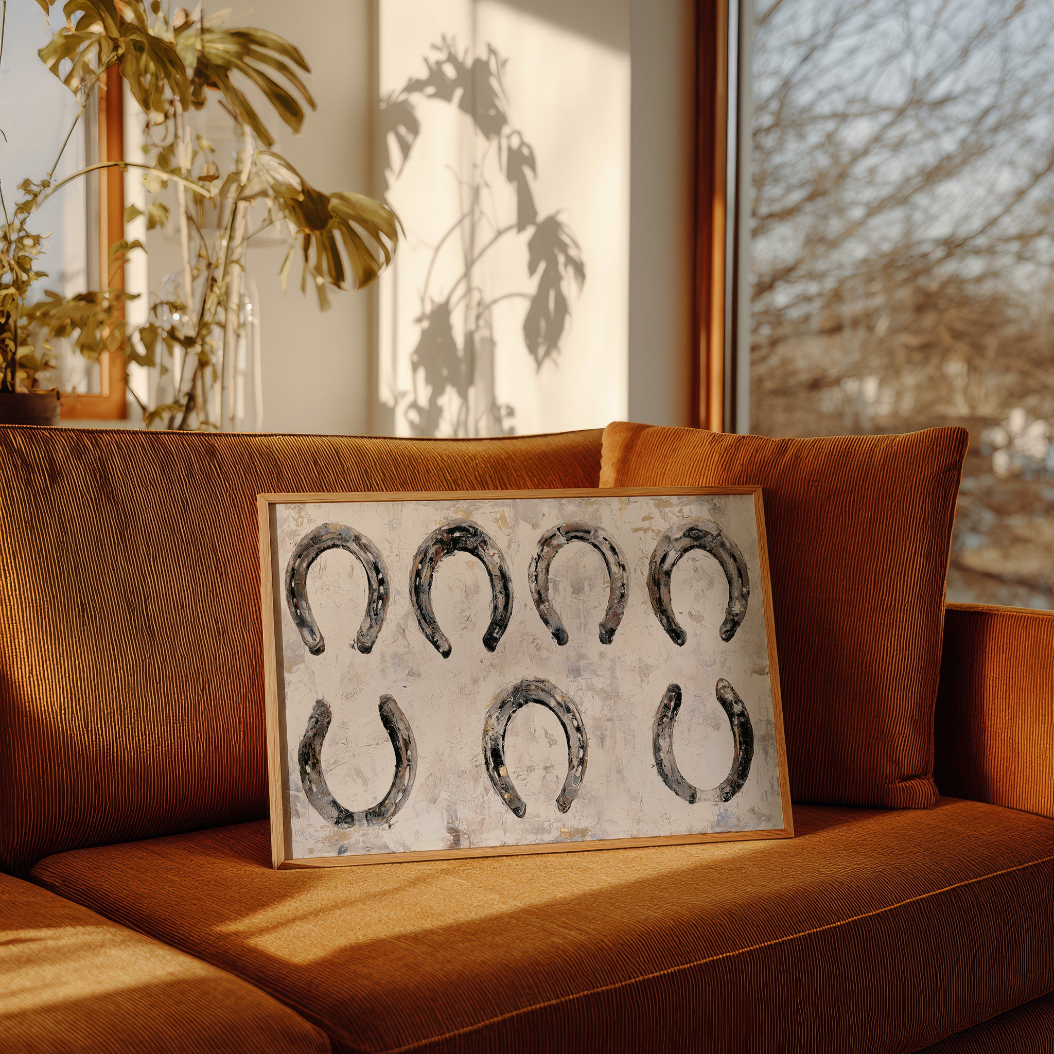 Seven Horseshoes, Textured Luck