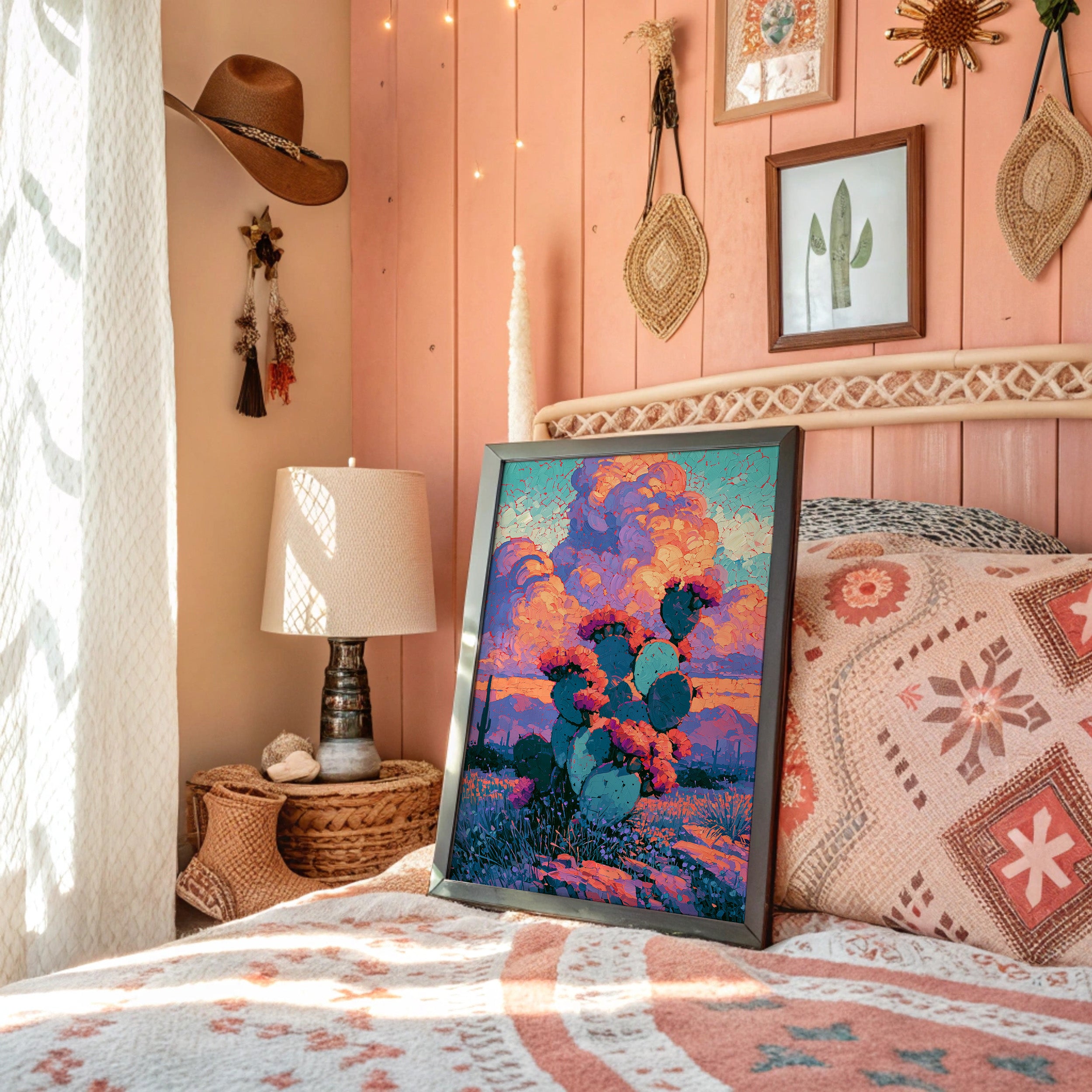 Prickly Pear at Sunset Bloom