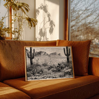 Etched in the Desert Silence