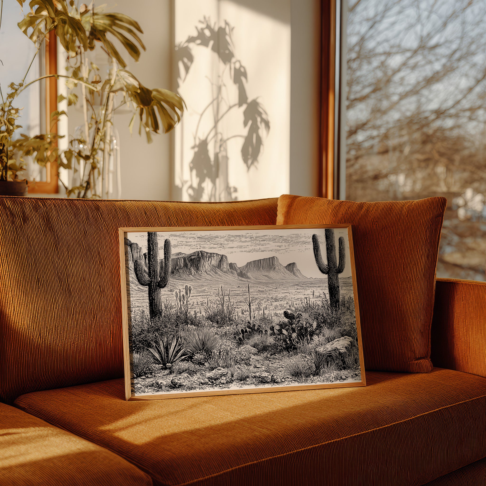 Etched in the Desert Silence