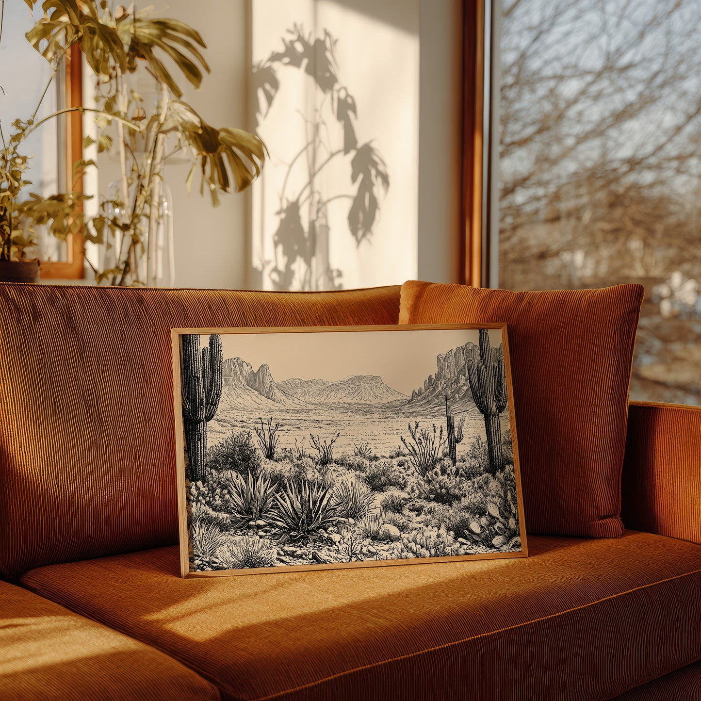 Sonoran Basin in Ink