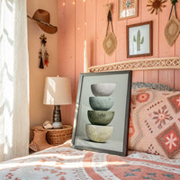 Stacked Stoneware: Sage to Cream