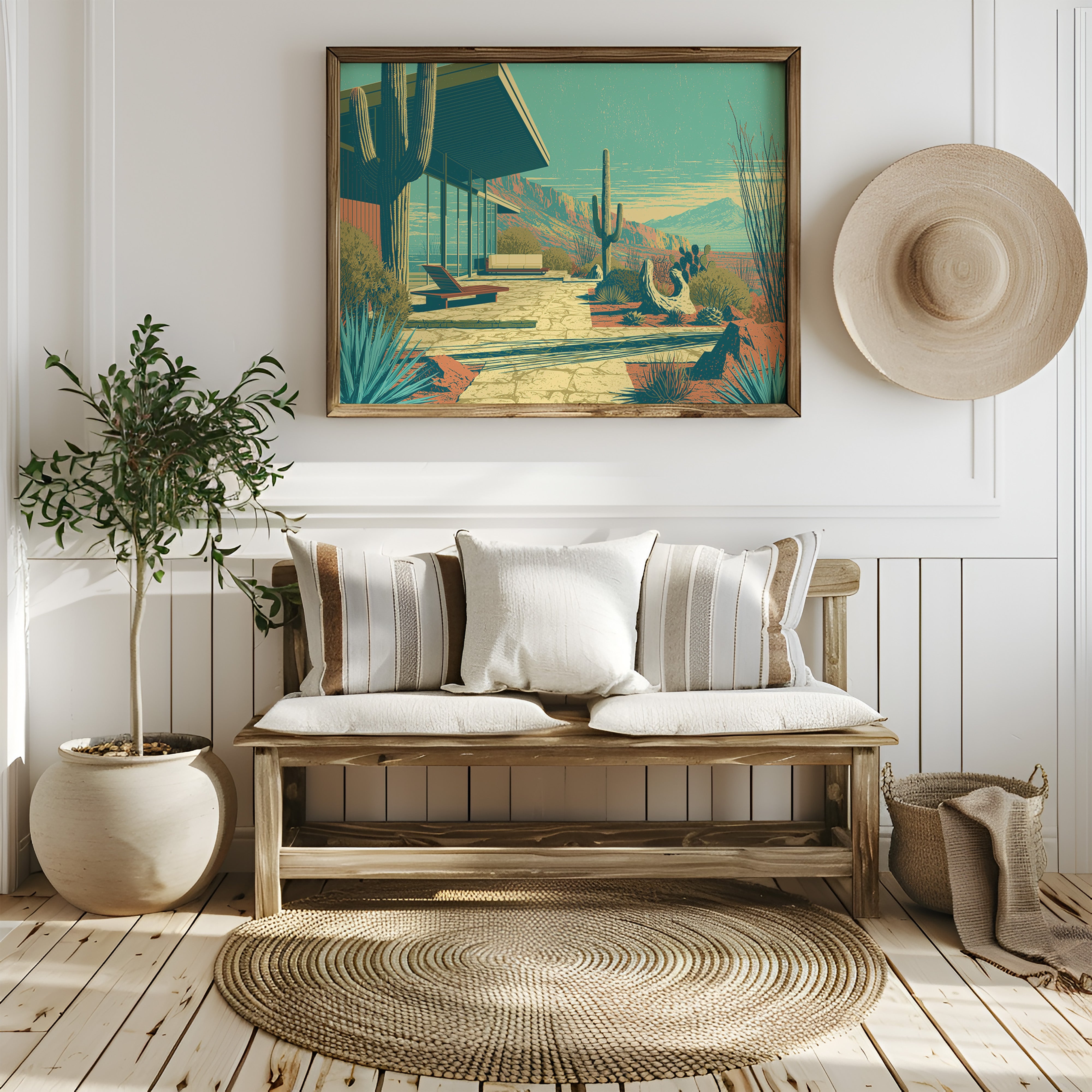 Mid-Century Modern Desert Retreat