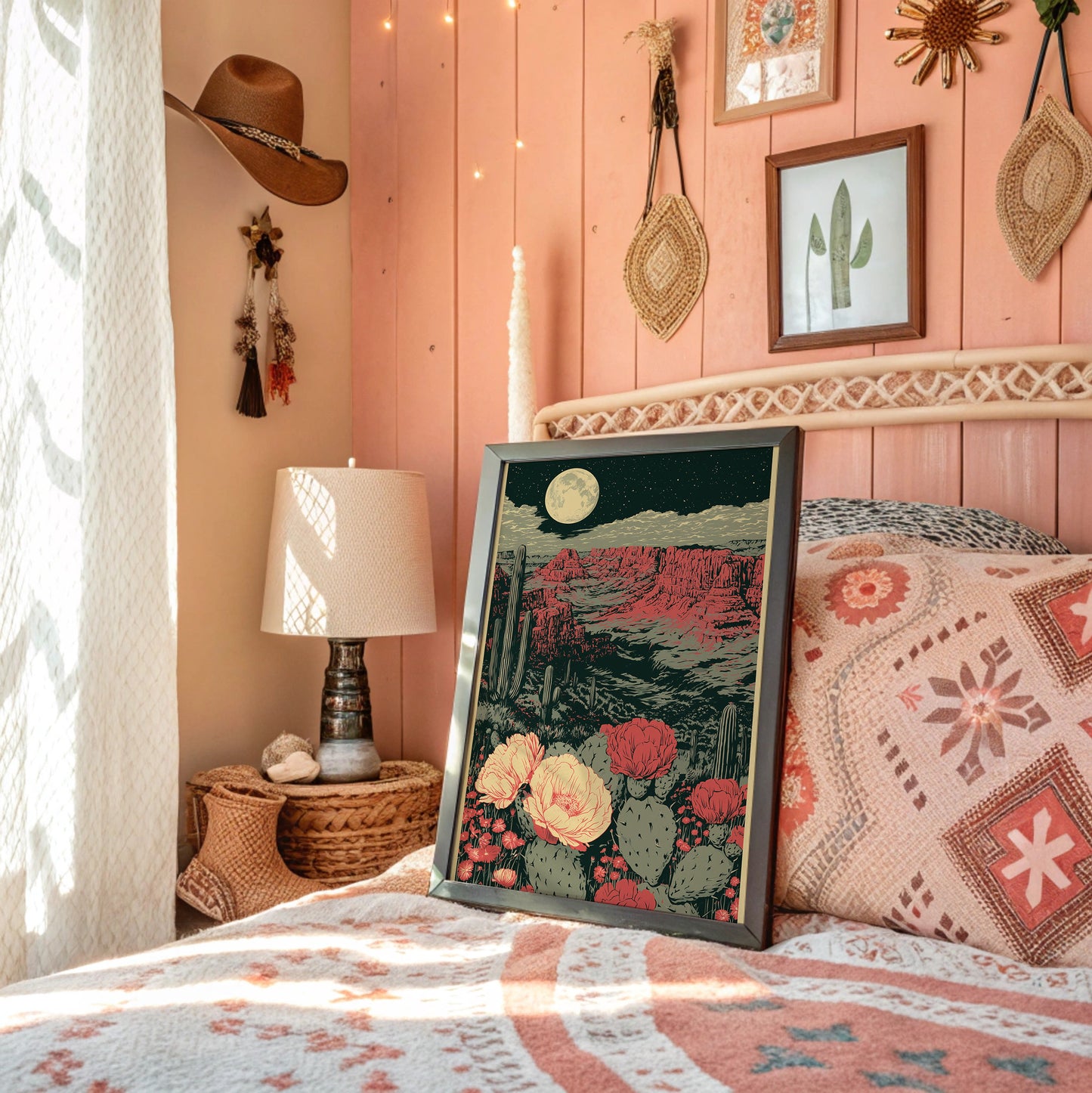 Desert Bloom at Midnight