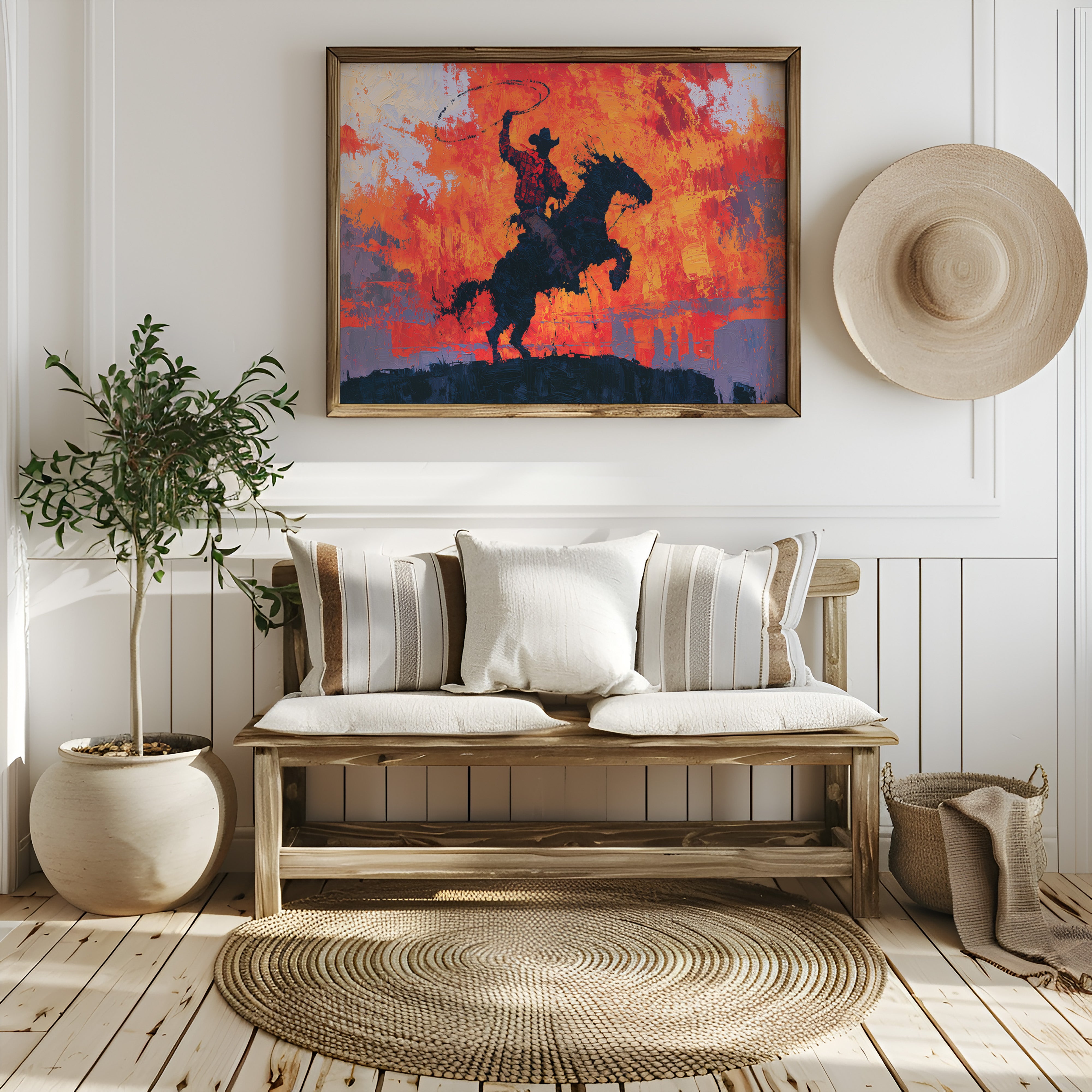 Cowboy at Sundown, Lasso High