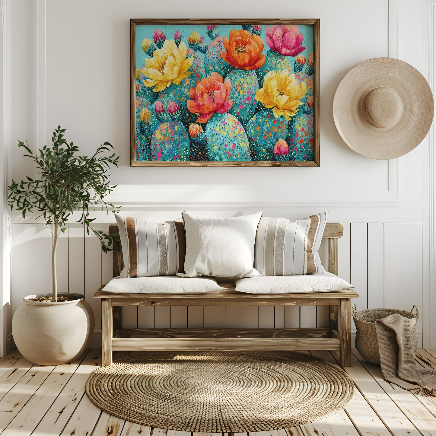 Confetti Cactus in Full Bloom