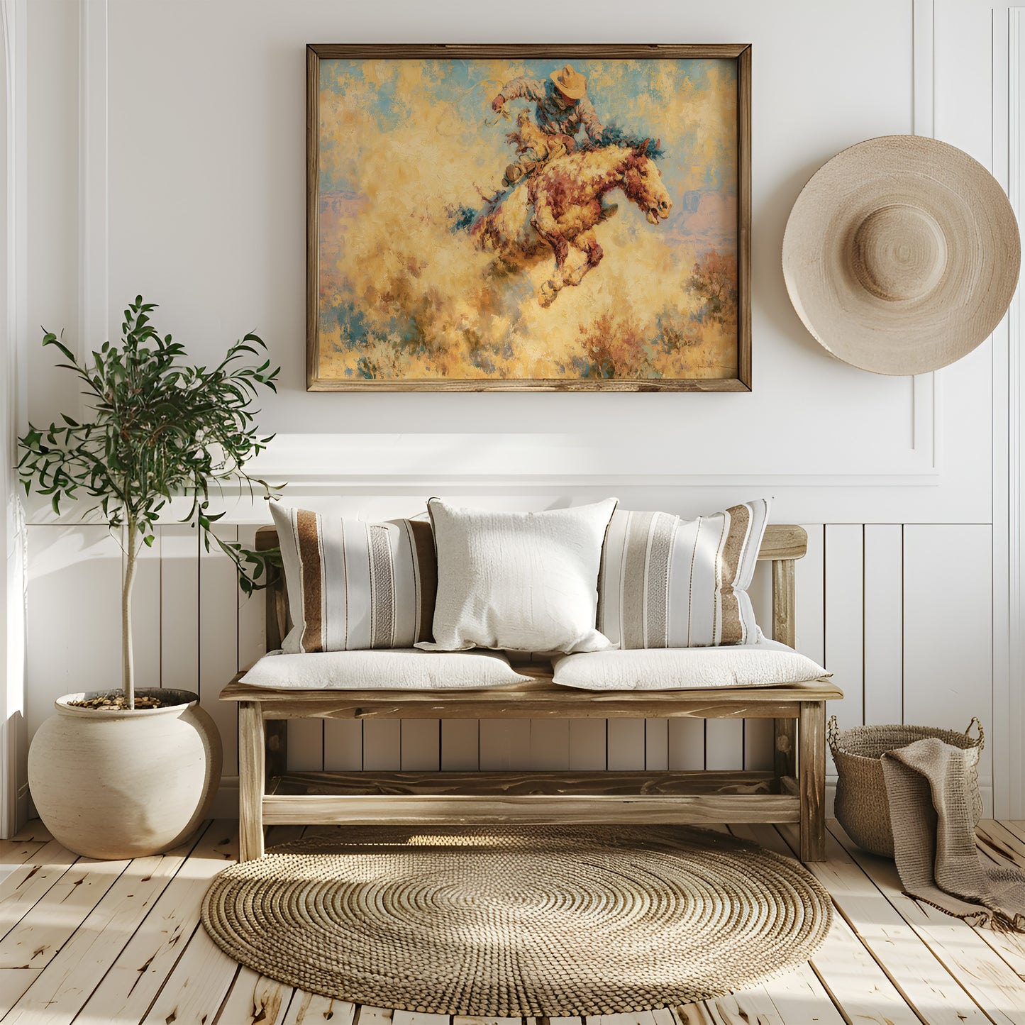 Dust and Grit, Bronco Ride