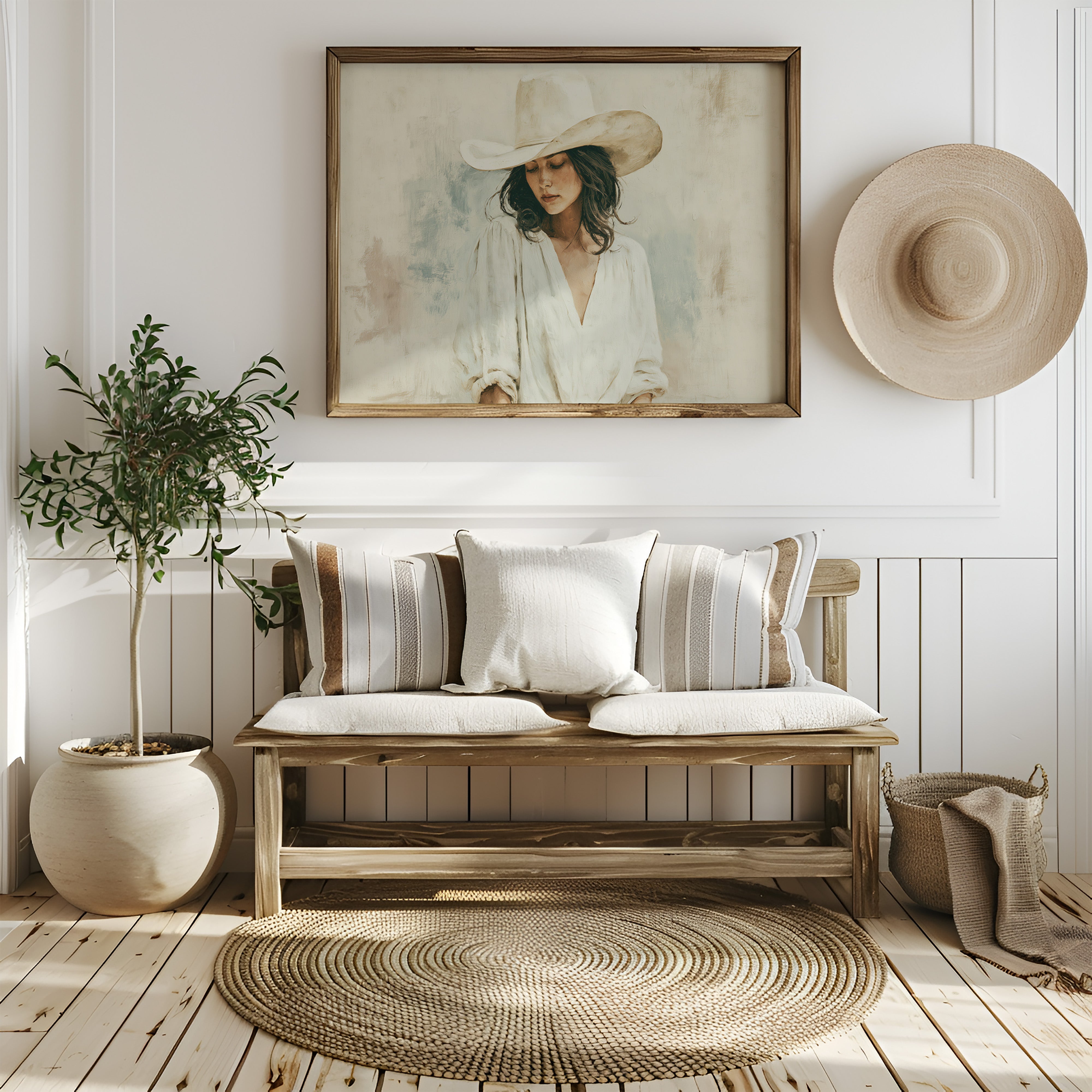 Ivory Hat, Quiet Gaze