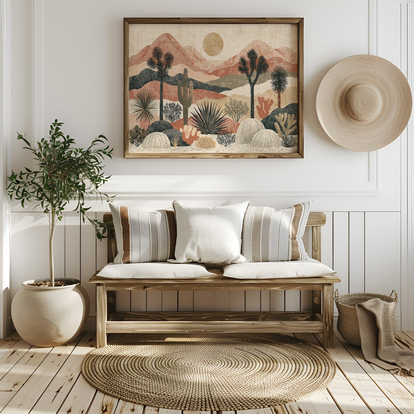 Botanical Ridgeline, Desert Sun